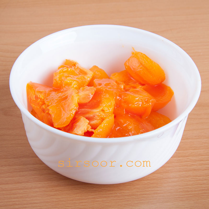 اسموتی خرمالو سیرسور