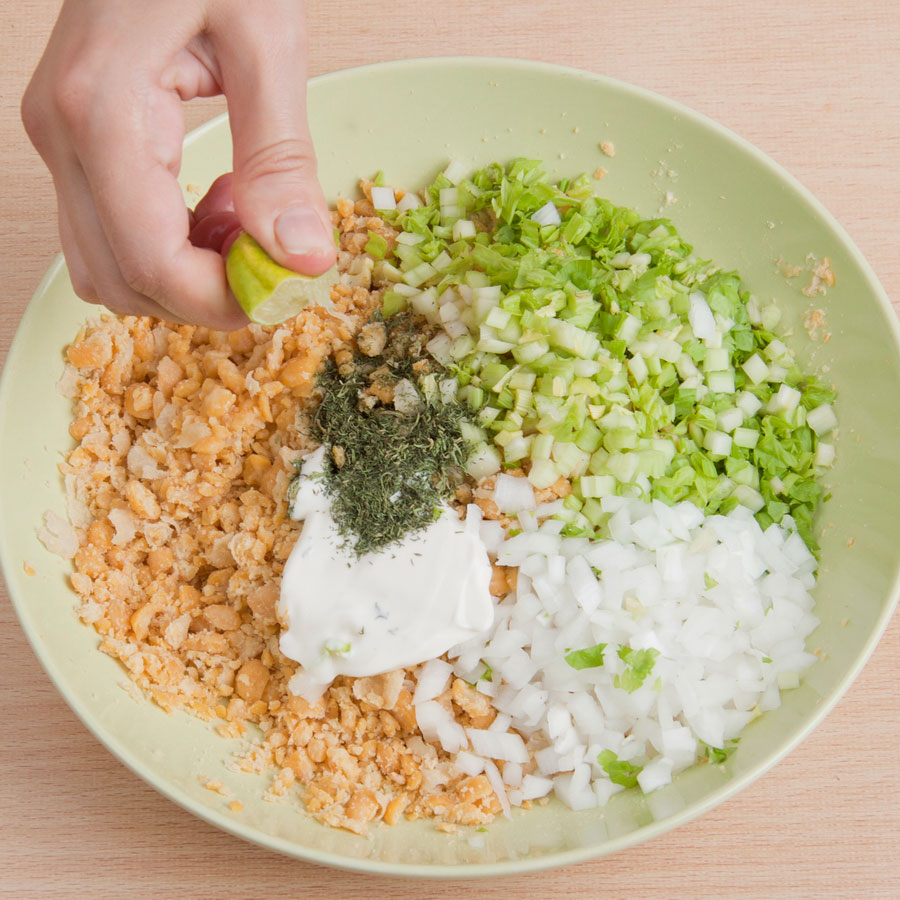 سالاد نخود سیرسور